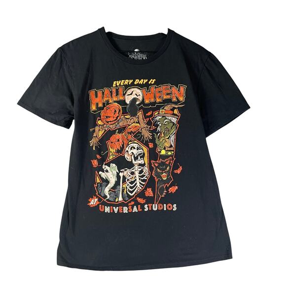 Universal Studios Halloween Horror Nights 2022 T-Shirt Mens M Skeleton Graphic - Picture 1 of 8